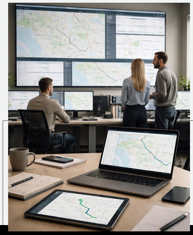 Трекинг грузов и Fleet Management, мониторинг автопарка в Кирове-Чепецке