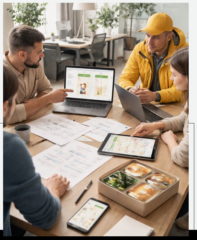 Разработка агрегатора доставки еды в Кирове-Чепецке от 16311 р., АвикейКрв